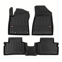 Tappetini compatibili con Kia Niro II PHEV dal 2022 in poi, su misura in Gomma TPE